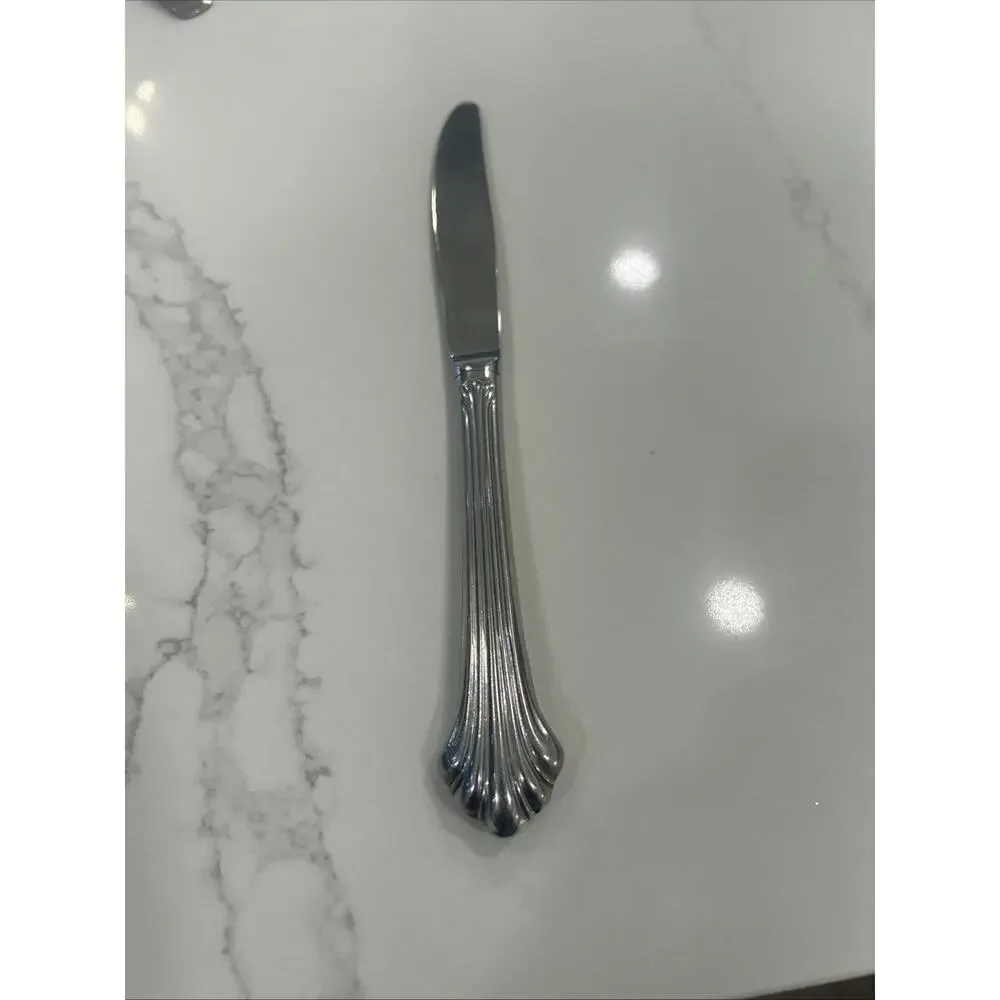 Gorham GRANDE QUINTETTE Dinner‎ Knife Glossy 18/8 Stainless Flatware